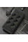Мережевий фільтр Power Socket F06U, подовжувач на 6 розеток з 4 USB і Type-C, мережевий подовжувач 2 метра  чорний, подовжувач