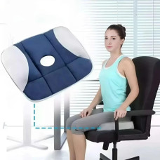 Ортопедична подушка для сидіння Pure Posture, подушка для спини та хребта на стілець, ортопедична подушка для офісу та авто