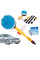 Щітка для миття авто з підключенням до шланга Water Blast Cleaner Roto Brush MAG-764, обертова щітка для шланга, насадка для миття