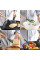 Набір кухонного приладдя 12 предметів Kitchen Set, силіконовий кухонний набір для приготування їжі з дерев’яними ручками