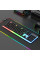 Ігровий комплект GTX350 клавіатура та миша дротові USB RGB підсвічування для ПК та ноутбука чорний