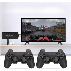 Ігрова приставка X2 64GB ретро консоль 30000+ ігор 4K HDMI з двома бездротовими джойстиками чорна