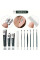 Манікюрно-педикюрний набір Nail Clipper Set AND 5630 10 в 1 у футлярі