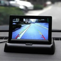 Комплект монітор для камери заднього виду A-101 складний TFT LCD дисплей 4.3 дюйма HD з LED підсвічуванням
