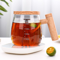 Електрична чашка-мішалка Coffee Stirring Cup AND896, автоматична кружка з міксером і кришкою, 400 мл