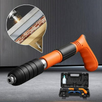 Пневмостеплер Nail Gun для цвяхів 22–32 мм у кейсі пневматичний цвяхозабивний пістолет для монтажних і будівельних робіт