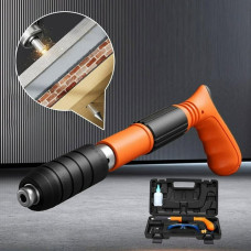 Пневмостеплер Nail Gun для цвяхів 22–32 мм у кейсі пневматичний цвяхозабивний пістолет для монтажних і будівельних робіт