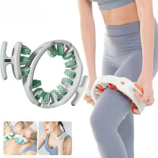 Антицелюлітний ручний масажер роликовий ROLLER MASSAGER LY-348 для шиї, спини, плечей, рук і ніг лімфодренажний