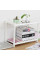 Регульована кухонна полиця для зберігання Kitchen Rack 38–70 см висувна стелажна система під раковину органайзер для кухні білий