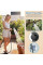 Портативний душ Electric Outdoor Shower з акумулятором 2400 mAh, LED-дисплеєм температури та USB-зарядкою