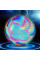 Футбольний м’яч голографічний BRIGHT BALL світловідбивний зі світінням у темряві, тренувальний м’яч No5 з TPU та EVA матеріалів