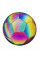 Футбольний м’яч голографічний BRIGHT BALL світловідбивний зі світінням у темряві, тренувальний м’яч No5 з TPU та EVA матеріалів