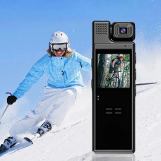 Міні боді камера L9 1080P портативний відеореєстратор на одяг з екраном датчиком руху та поворотним об'єктивом 180°