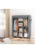 Тканинна складана шафа органайзер Storage Wardrobe 88130 з 8 полицями та 3 секціями, шафа для одягу та взуття