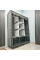Тканинна складана шафа органайзер Storage Wardrobe 88130 з 8 полицями та 3 секціями, шафа для одягу та взуття