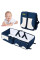 Багатофункціональна сумка ліжечко для немовлят Baby Room, дорожня сумка переноска трансформер для дітей від 0 до 12 місяців Синій