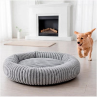 Лежанка для кота та собаки Pet Choice, м’яка підстилка для тварин, спальне місце для улюбленців 45×40