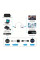 Конвертер HDMI VGA STLab U-990 Pro BTC, адаптер HDMI на VGA, перехідник для підключення монітора та проєктора Full HD 1080p