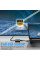 Адаптер DVI VGA Addap DVI2VGA-01, відео конвертер DVI на VGA, перехідник для монітора та проєктора Full HD 1080p
