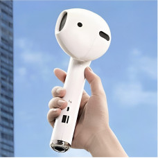 Портативна Bluetooth-колонка у формі навушника, бездротова акустична система Bluetooth 5.0, колонка з FM-радіо, TF-картою та AUX
