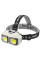 Налобний ліхтар акумуляторний X-Balog HX-816 з Type-C, сенсорним увімкненням, COB LED, водонепроникний