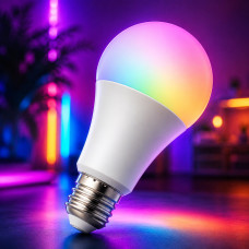 Розумна LED-лампа Tuya Wi-Fi Bluetooth 9 Вт, смарт-лампочка з керуванням зі смартфона та голосом
