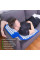 Масажний килимок із валиком Acupressure Mat для розслаблення спини та зняття напруження