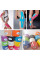 Кінезіологічний тейп EasyFit Kinesio 5 см × 5 м, еластичний спортивний пластир, чорний
