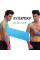 Кінезіологічний тейп EasyFit Kinesio 5 см × 5 м, еластичний спортивний пластир, чорний