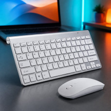Бездротовий комплект клавіатура та миша Weibo WB-8066, 2,4 ГГц, USB-приймач