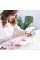 Портативна швейна машинка Sewing SM202A зі столиком, педаллю та підсвічуванням, живлення 220 В або 4 батарейки AA