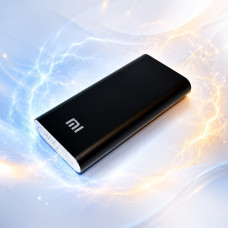 Портативний акумулятор Power Bank 20800 mAh, 5 В/2,1 А, у металевому корпусі