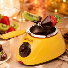 Електричний набір для шоколадного фондю Chocolate Fondue Set із формами та аксесуарами, 200 г