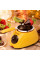 Електричний набір для шоколадного фондю Chocolate Fondue Set із формами та аксесуарами, 200 г