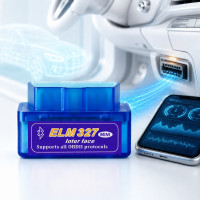 Діагностичний Bluetooth-адаптер ELM327 v2.1 OBD2 для Android, Windows і Linux, читання та видалення помилок