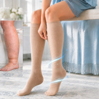 Компресійні гольфи Zip Sox L/XL на блискавці з відкритим носком