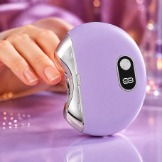 Акумуляторний тример для стриження нігтів Nail Clipper із дисплеєм та контейнером для обрізків